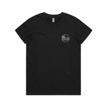 Load image into Gallery viewer, AOK Women&#39;s Logo Tee - Black
