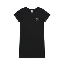 Load image into Gallery viewer, AOK Tee Dress - Black